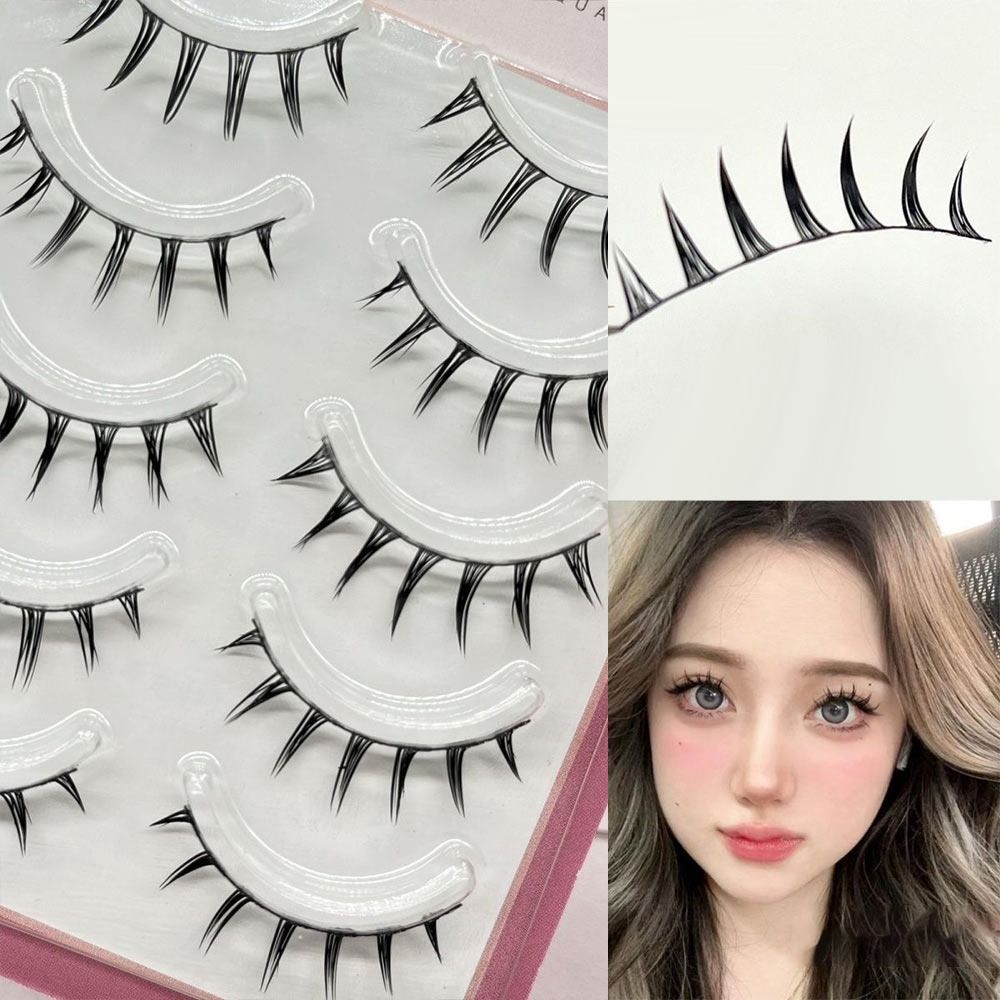 Eyelash Extension Anime - Faux Mink ขนตาปลอม 5 คู่แพ็ค Dramatic