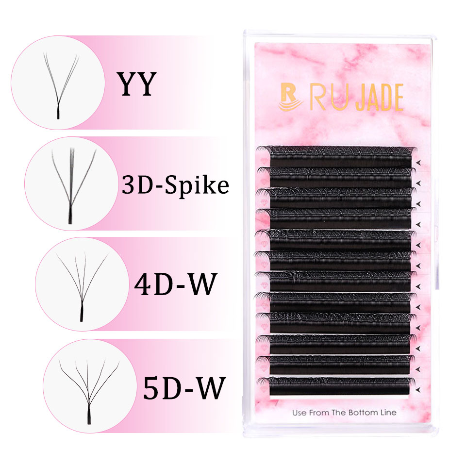 Eyelash Extension Y Shape - ขนตาปลอม Rujade YY 3D 4D 5D