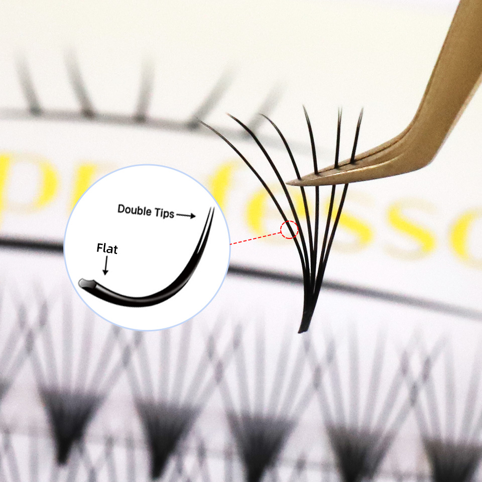 Eyelash Extension Supernatural - แบน Premade แฟนบาง Root Eyelash EXTENSION