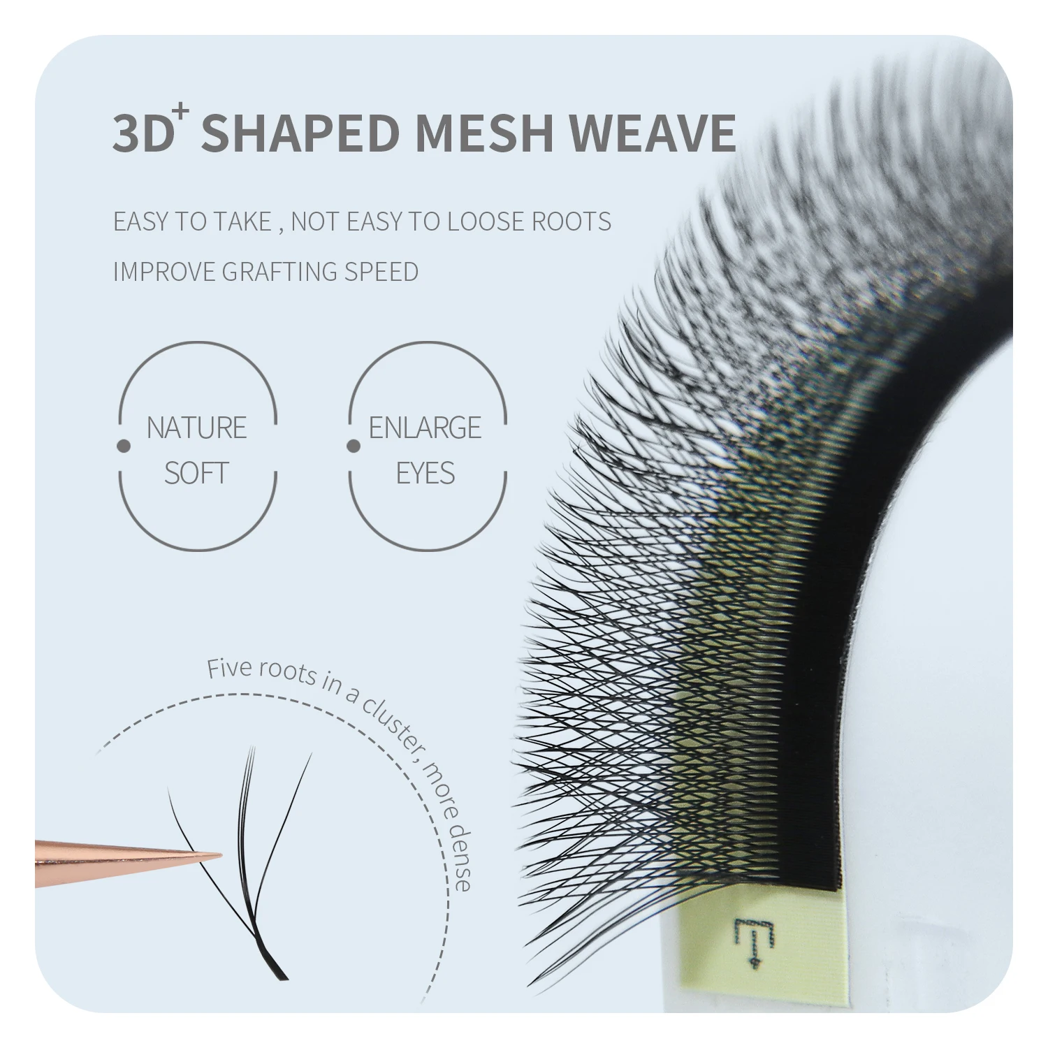 ANNAFRIS 3D W สาม Core Eyelash - Eyelash Extension Human Hair บทวิจารณ์และราคา