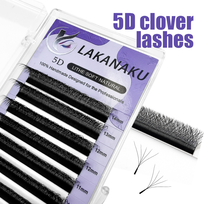 LAKANAKU W รูปร่าง Bloom 3D 4D - Eyelash Extension Y Shape บทวิจารณ์และราคา