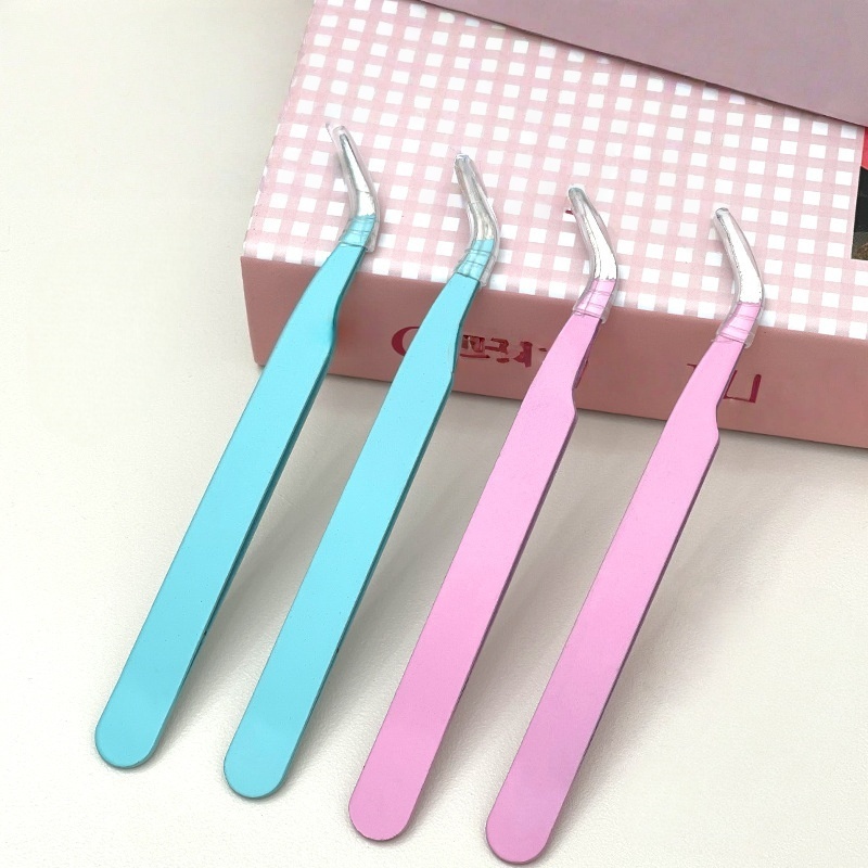 แหนบติดขนตาแบบแม่นยำ สแตนเลส ส - Eyelash Extension Home Service บทวิจารณ์และราคา
