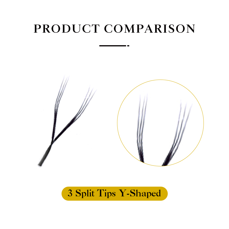 ที่ต่อขนตารูปตัว Y 3ปลายแยก3ชั - Eyelash Extension Y Shape บทวิจารณ์และราคา