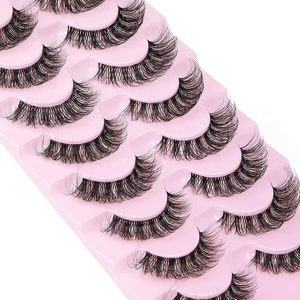 ขนตาปลอม 10 คู่ 6D ฟูหนาเป็นพิ - Eyelash Extension Supernatural บทวิจารณ์และราคา