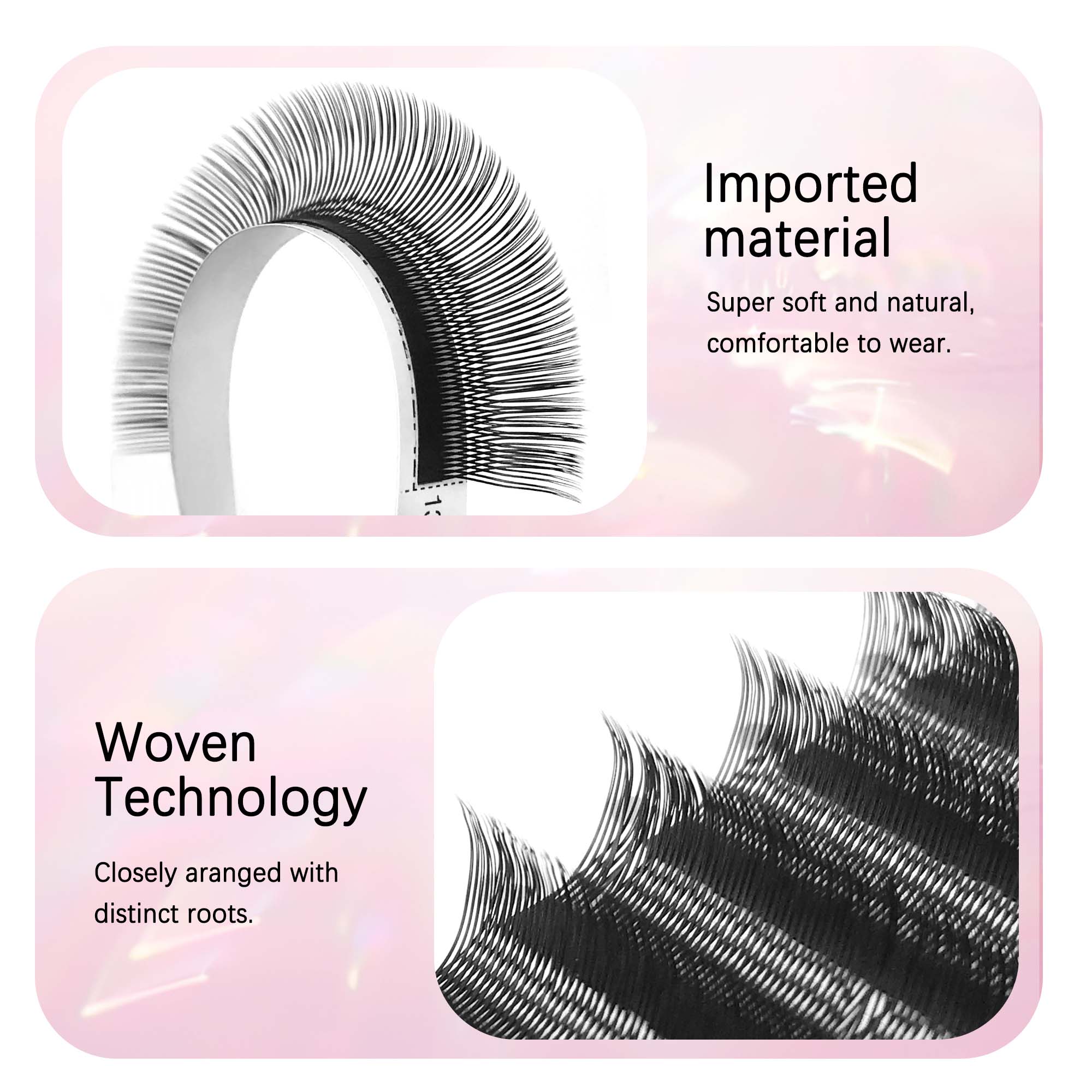 ขนตาปลอมธรรมชาติ U ขนตารูปร่าง - Eyelash Extension Supernatural บทวิจารณ์และราคา