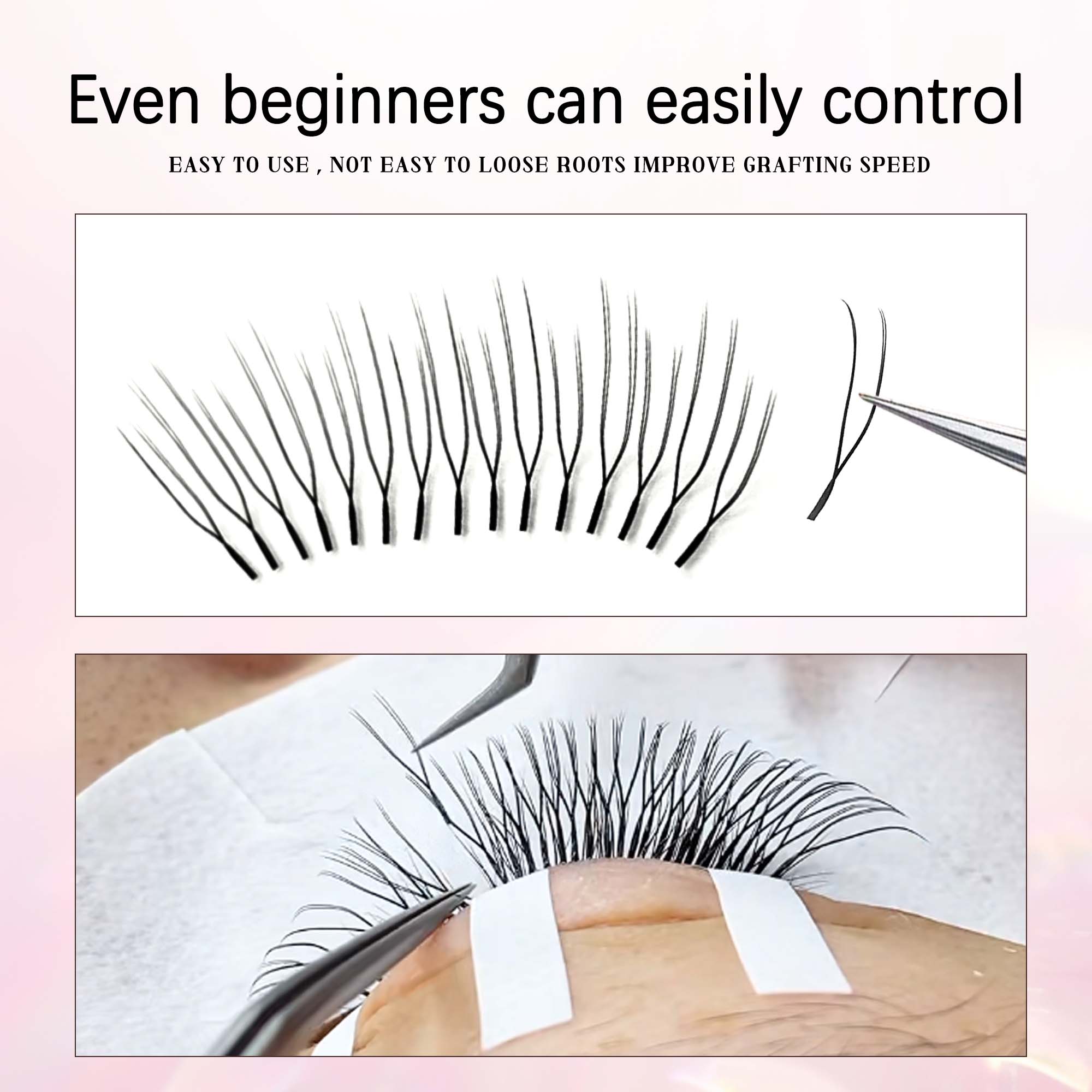 ขนตาปลอมธรรมชาติ U ขนตารูปร่าง - Eyelash Extension Supernatural บทวิจารณ์และราคา