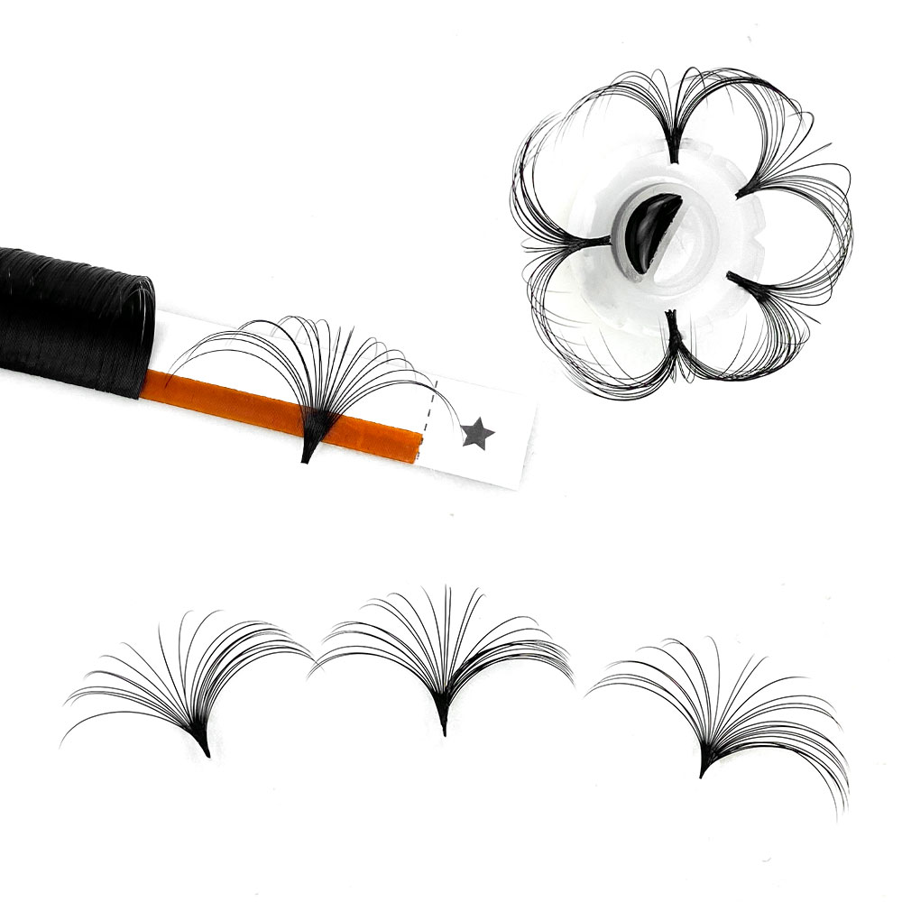 Abonnie 0.03-0.10 มม.Easy พัดล - Eyelash Extension Human Hair บทวิจารณ์และราคา