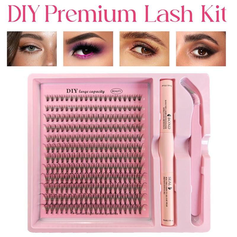 ชุดต่อขนตา DIY แบบช่อ ขนตาเส้น - Eyelash Extension Home Service บทวิจารณ์และราคา