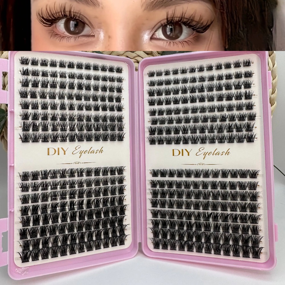 ขนตาปลอมแบบช่อ 384 ชิ้น สำหรับ - Eyelash Extension Home Service บทวิจารณ์และราคา