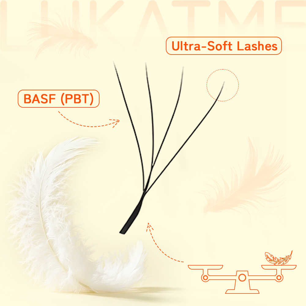 ขนตาปลอมสำเร็จรูป LUKATME แบบพ - Eyelash Extension Y Shape บทวิจารณ์และราคา