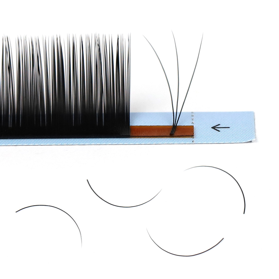 ขนตาปลอมแบบรัสเซียนวอลลุ่ม AGU - Eyelash Extension Human Hair บทวิจารณ์และราคา