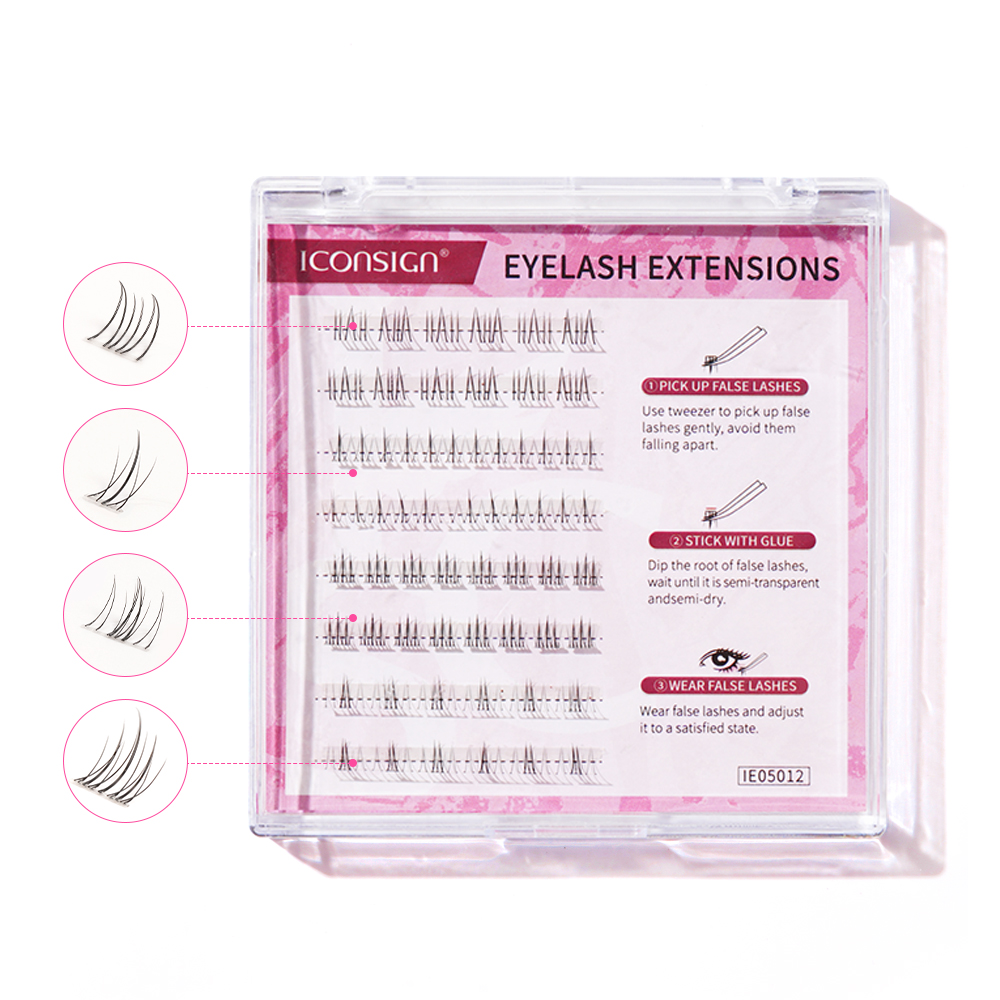 ICONSIGN นุ่มธรรมชาติสีดําขนตา - Eyelash Extension Supernatural บทวิจารณ์และราคา