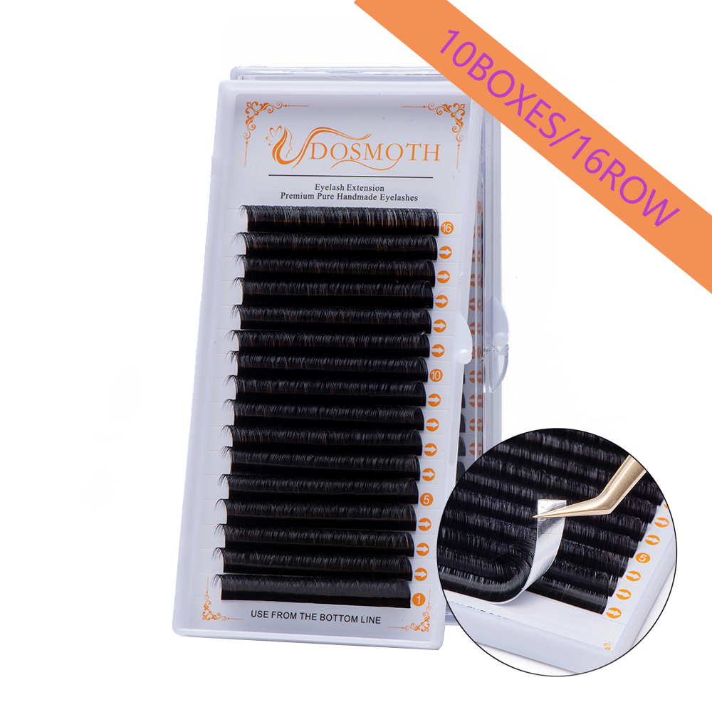 ขนตาปลอมสำหรับต่อขนตาปลอมขนตาป - Eyelash Extension Human Hair บทวิจารณ์และราคา