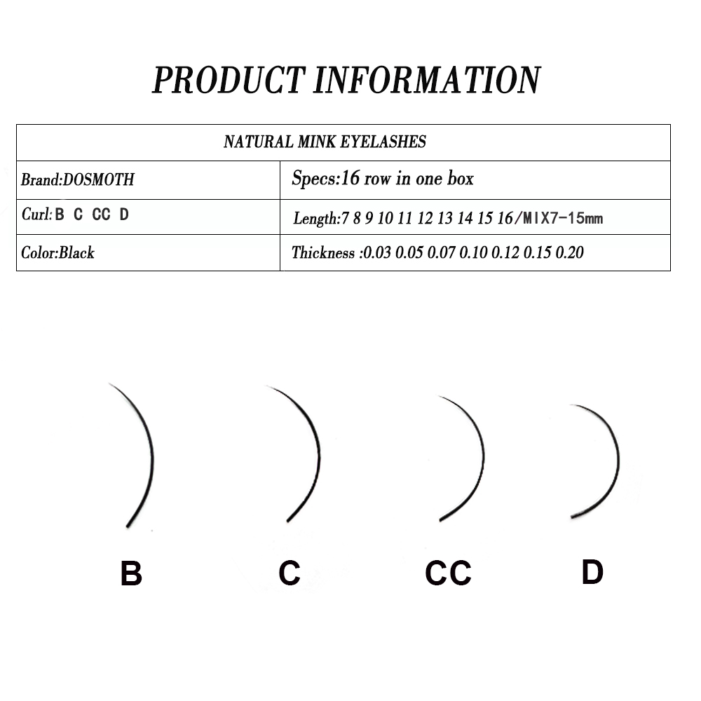 ขนตาปลอมสำหรับต่อขนตาปลอมขนตาป - Eyelash Extension Human Hair บทวิจารณ์และราคา