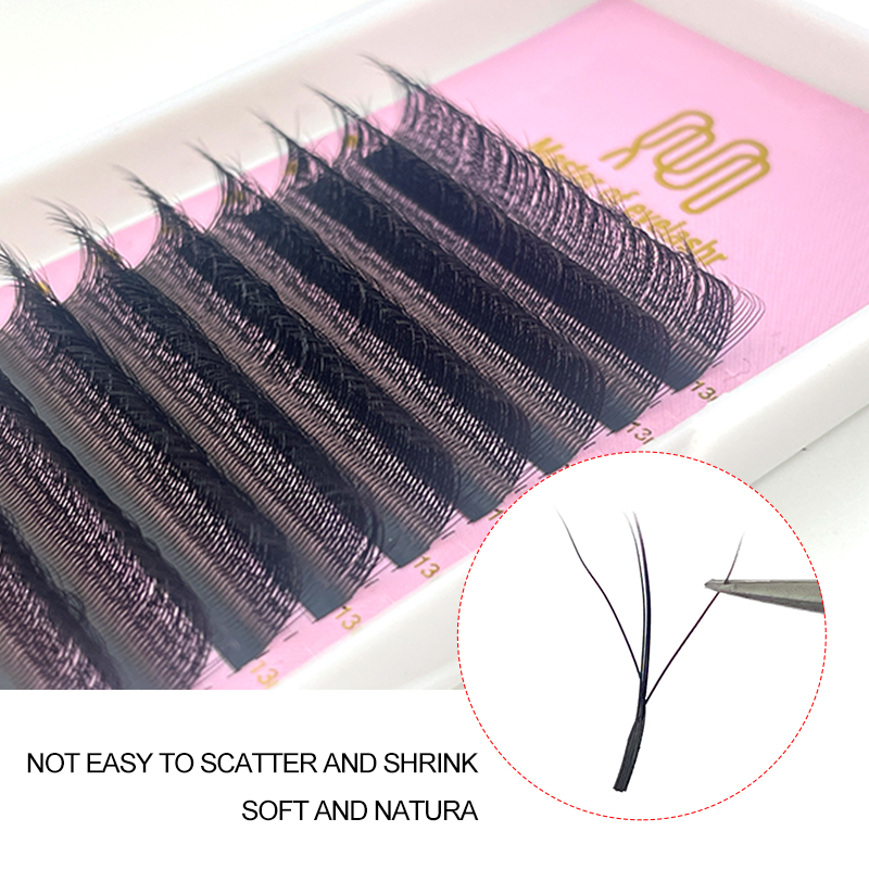 ส่วนต่อขยายขนตา5D แบบติดง่ายรู - Eyelash Extension Y Shape บทวิจารณ์และราคา
