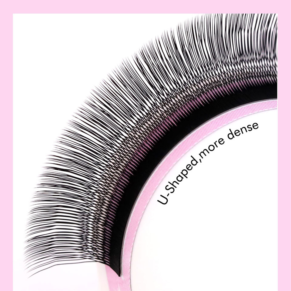 ขนตาปลอม AGUUD YY แบบพัดสำเร็จ - Eyelash Extension Y Shape บทวิจารณ์และราคา