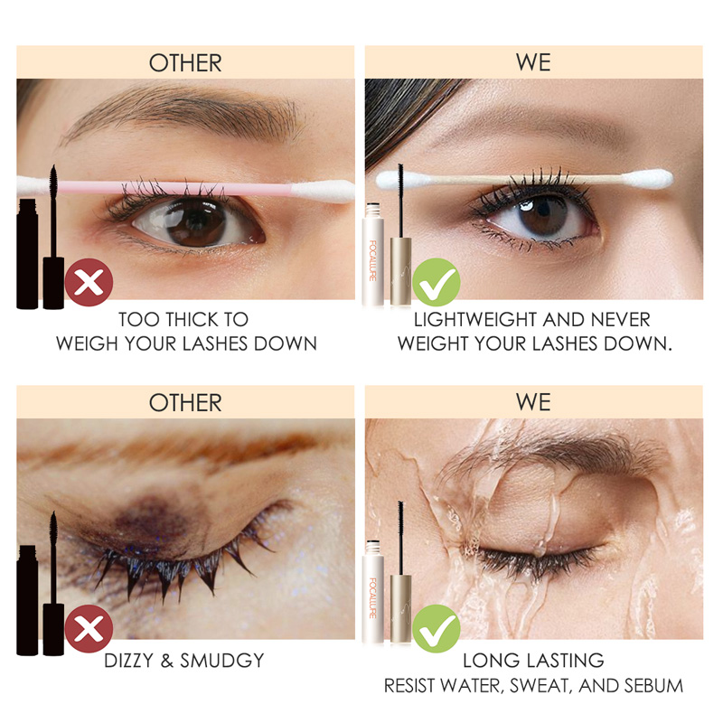 FOCALLURE 4d Eyelashมาสคาร่าNo - Eyelash Extension Supernatural บทวิจารณ์และราคา